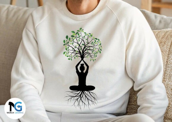 A Brand Designer's Review of the Man Meditation Tree Pose SVG