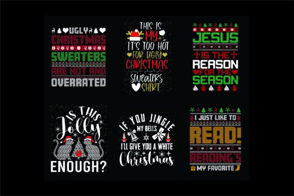 A Festive Design Asset for Holiday Graphics & T-Shirt Designs