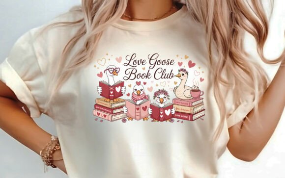 A Goose, Books, and Romance: A Designer's Review of This Valentine PNG