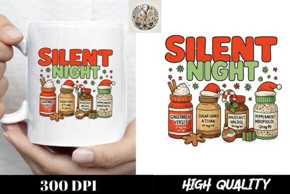 A Practical Review of the Silent Night Christmas ICU Nurse Design for T-Shirts & Graphics