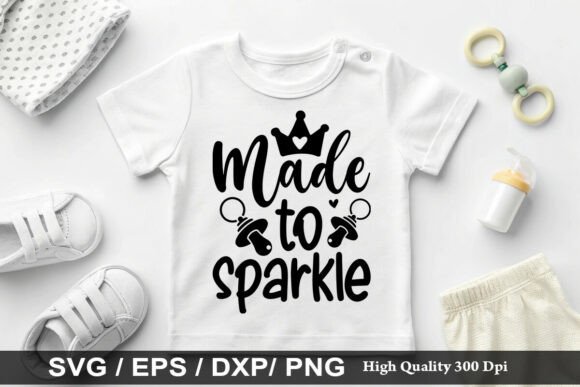 A Sparkling Welcome: Assessing a Baby Embroidery Design