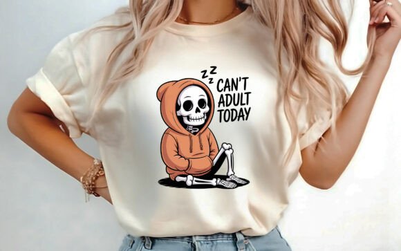 Can't Adult Today: A Designer's Take on this Sarcastic Graphic