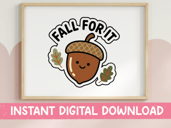 Cute Acorn Graphics for T-Shirt Designs & Blogs