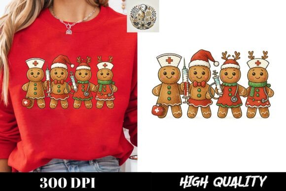 Evaluating a Gingerbread Nurse Graphic for Brand Design