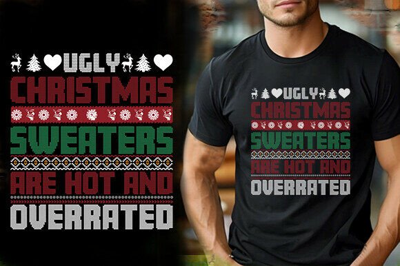 UGLY CHRISTMAS SWEATERS ARE HOT: A Festive Graphic Asset Review